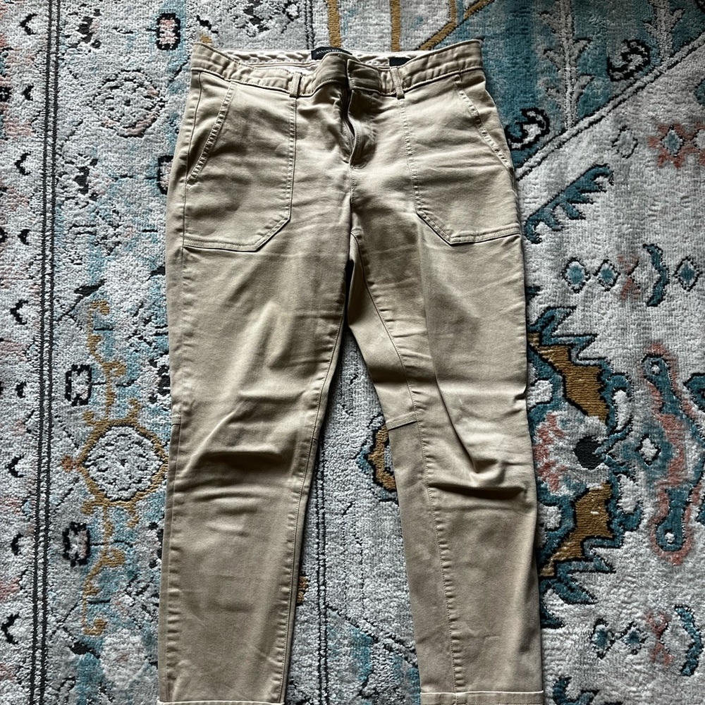 Banana Republic Women’s Tan Business Casual Pants Size 4
